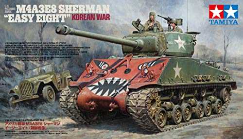 Tamiya 1/35 No.359 US Tank M4A3E8 Sherman Easy Eight Korean War 35359 - Picture 3 of 5