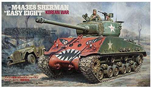 Tamiya 1/35 No.359 US Tank M4A3E8 Sherman Easy Eight Korean War 35359 - Picture 5 of 5